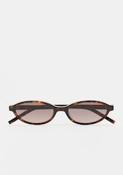 Kaleos Sunglasses Brown with Horn-Rimmed Frame Kaleos Sunglasses Brown with Horn-Rimmed Frame
