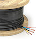 Electric Car Charging Cable Ak-sc-e24 Cu 3x6mm² + 2x0.75mm² 1-phase 32a 450/750v 1m