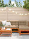 Garten- und Outdoor-Möbelsets Wohnzimmer Typsatz 5 Stück Kerzenalterung mit Kissen