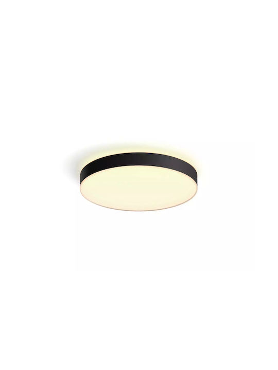 Philips Hue Smart Plafonieră de Tavan 55.1 cm Albă cu LED Integrat și Telecomandă