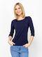 Women's Blouse Navy