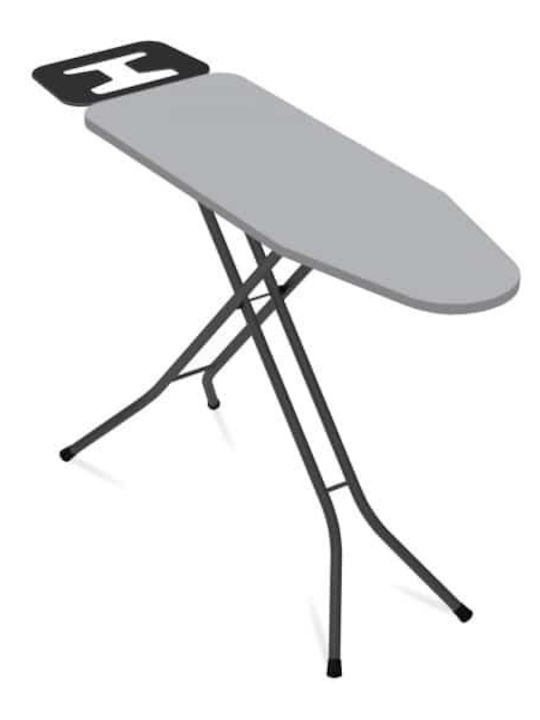 Masă De Călcat Pentru Fierul De Călcat Cu Aburi Compactă 90x30x81.5cm
