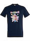 Tricou Pentru Copii French Navy Kpop Demon Hunters Huntrix Dancing Spring Easter Edition
