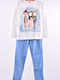 Summer Set 2 Pieces Ecru-Sky Blue