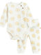 Cool Club Set Onesie with White Pants 2 Pieces