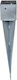 Metal Support Spike Wooden Posts 80 X 80mm Zts 5507