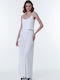 Γυναικεία Παντελόνα σε Relaxed Εφαρμογή White