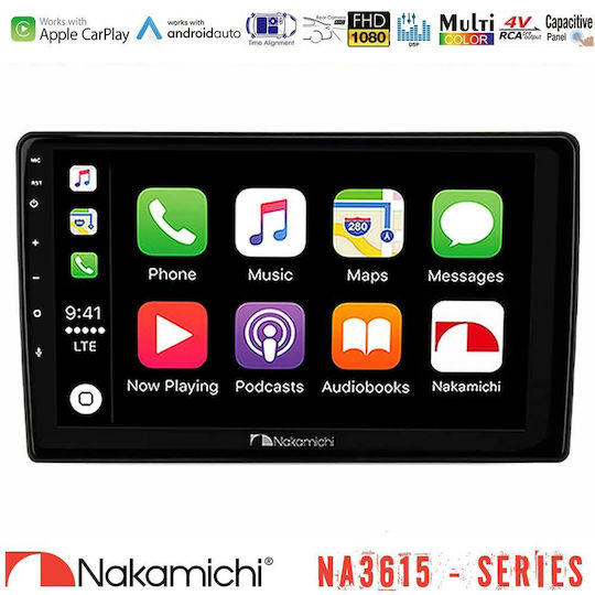 Nakamichi Car Audio System for Toyota Celica GT86 Sequoia 2001-2004 Bluetooth USB Wi-Fi GPS Apple CarPlay Android Auto with 9 Inch Touch Screen