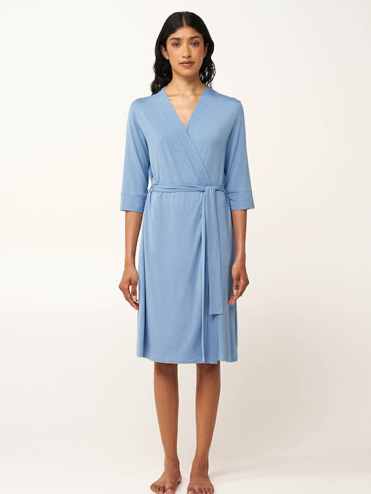 Vamp Summer Women's Robe Blue Rain