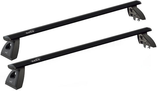 Bare De Acoperiș Hakr Wing Profile Negre Hyundai Santa Fe Ii Cm Fix Point