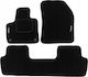Set Car Mats 4 Pieces Carpet Premium Peugeot 3008 2016-2020