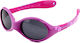 Active Sol Ovale Kinder-Sonnenbrillen Blumen Rosa