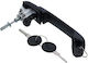 Exterior Handle Front Car Door Volkswagen Golf Jetta 1h0837207c Black