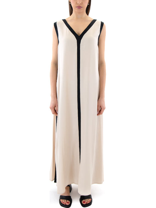 Rochie De Vară Maxi Culoare Ecru