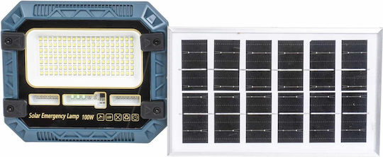 Proiector Led Încărcare Solară 100w Panou Separat Telecomandă Ip66 Z-tools Zts 8984