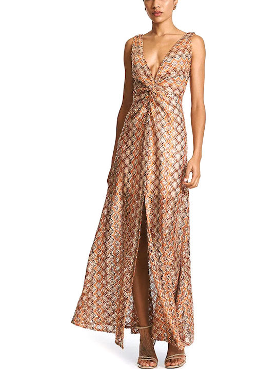 Access Gestrickt Mit Pailletten Damenkleid Abend Beiges Access Gestrickt Mit Pailletten Damenkleid Abend Beiges