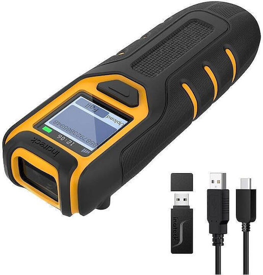 Inateck Scanner Portabil Wireless cu Capabilitate de Citire 1D Barcodes