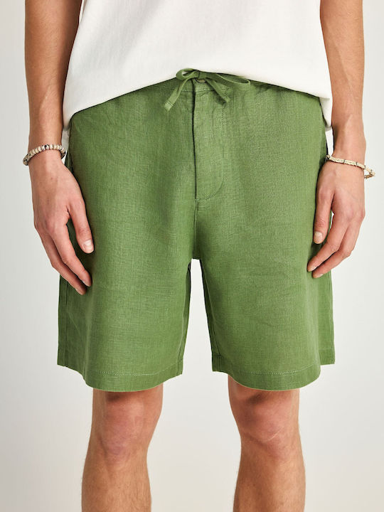 Funky Buddha Ανδρική Βερμούδα Chino Πράσινη