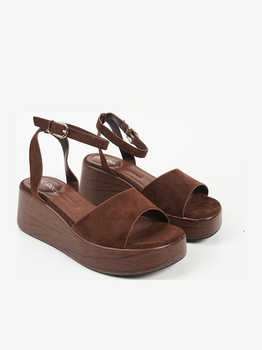 Women's Brown Summer Platforms