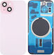 Apple Iphone 15 Plus Backcover Magsafe+camera Lens Pink Grade A