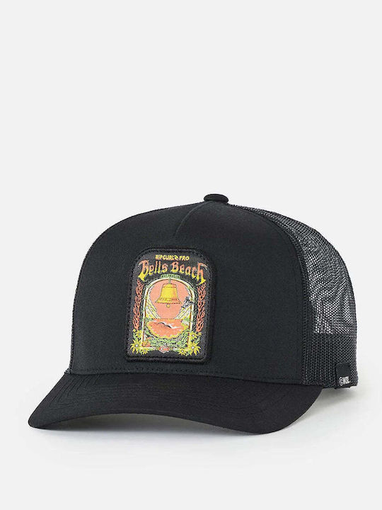 Rip Curl Unisex Bells Pro 26 Trucker Cap Washed Black 1jumhe_8264