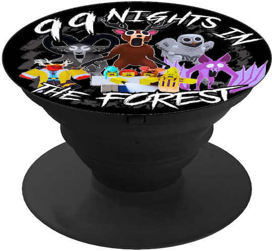 Roblox 99 Nights In Forest Phone Holders Stand Μαύρο Βάση Στήριξης Κινητού Στο Χέρι