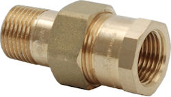 Тръбни Фитинги Състоличен Резбован Месингов Viega Мъж 3/4" X 1/2"