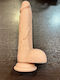 Dildo Realistic cu Scrotum și Ventuză