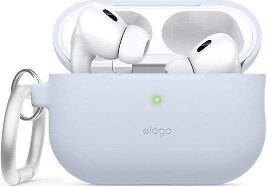 Elago Elago AirPods Pro 2 Hang Silicone Case Carabiner AirPods Pro 2 Blue Safety Guarantee Easy Installments Free Shipping 170 PLN