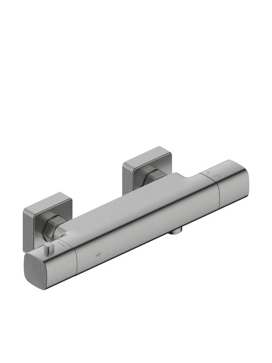 KFA Thermostatic Shower Mixing Faucet Gray