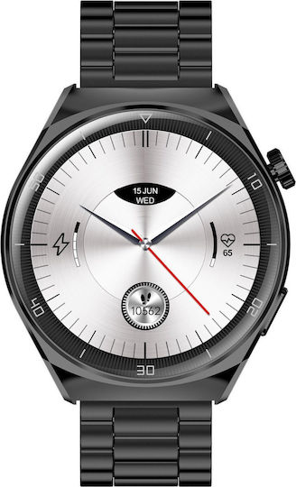 Smartwatch Garett Ανδρικό Smartwatch Garett 5904238485620 Μαύρο Βραχιόλι 13225454 5904238485620