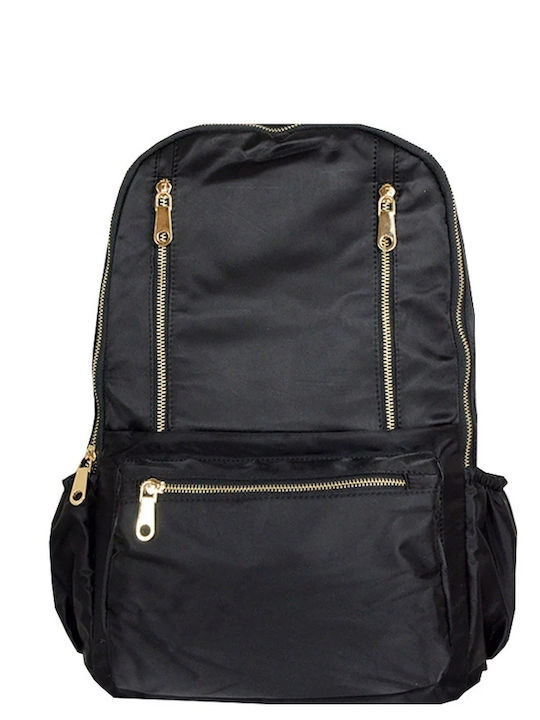 Rock Club School Backpack Gray