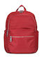 Rock Club School Backpack Red