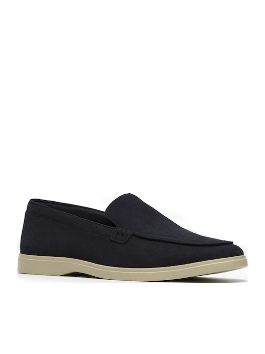 Torford Easy Suede Ανδρικά Μοκασίνια σε Μπλε Χρώμα