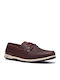 Sail Leather Men's Moccasins in Brown Colour