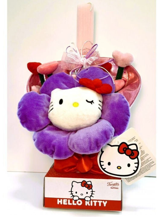 Handmade Пасхална Свещ Букет Цветя Hello Kitty 26042