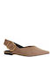 Women's Ballerina Shoes Slingback in Khaki Colour
