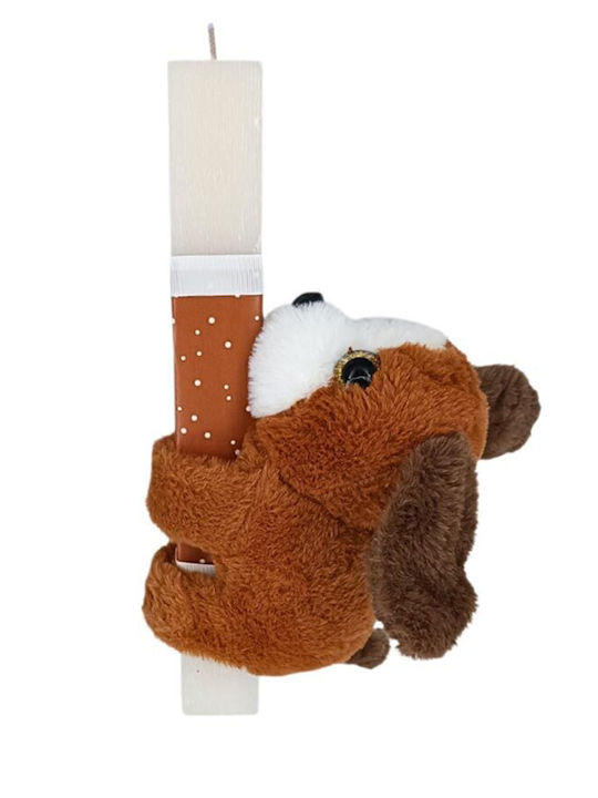 Handmade Scented Candle Boy Girl Plush Snap Bracelet Puppy