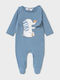 Mayoral Set Onesie with Accessories Light Blue 2pcs
