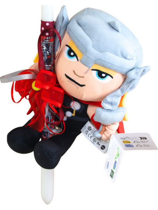 Πασχαλινή Λαμπάδα Thor Marvel Λούτρινος 26cm