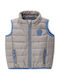 Kinderjacken & Winterjacken Kinder Mäntel & Jacken Steppjacke Ärmellos Grau