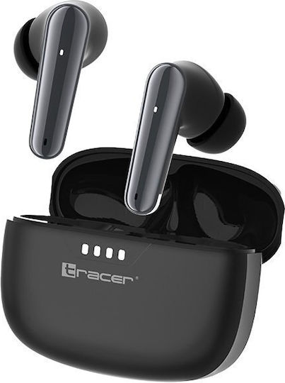 Tracer S2 In Ear Безжични Слушалки с Калъф за Зареждане Черни