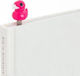 Metalmorphose Pink Duck Bookmark
