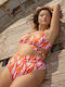 Bikini Bottoms High Waist Waves