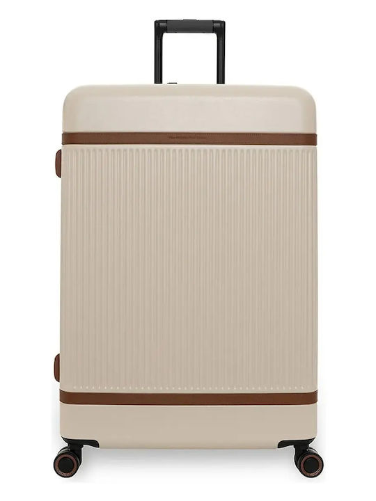 The Chesterfield Brand Große Beige Reisekoffer The Chesterfield Brand Große Beige Reisekoffer