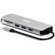 Port Designs USB-C Докинг Станция Сив