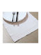 Nef-Nef Homeware Baumwoll Läufer Steady Ecru 45x140cm
