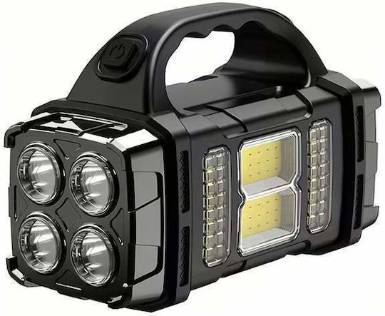 Solar Led Powerful Flashlight Lantern Rechargeable Usb Power Bank Phone Charger Macr26 Oem