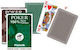 Piatnik 100% Plastic Poker Size Playing Cards Green Color