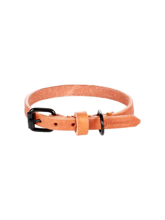 Flamingo Κολάρο Σκύλου Collar Leano Cognac M L 38-48cm X 25mm Flamingo Κολάρο Σκύλου Collar Leano Cognac M L 38-48cm X 25mm